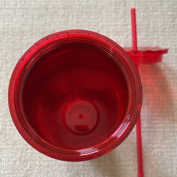 Starbucks Red Jeweled Drinking Cup - Picture 4 of 6